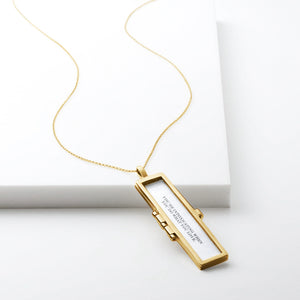 Classic Fortune Locket - Gold